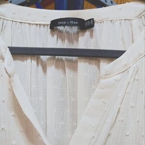 NWT, Doe and Rae, 1XL hobo style blouse